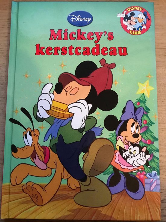 Kaft van Mickey's kerstcadeau Disney Boekenclub