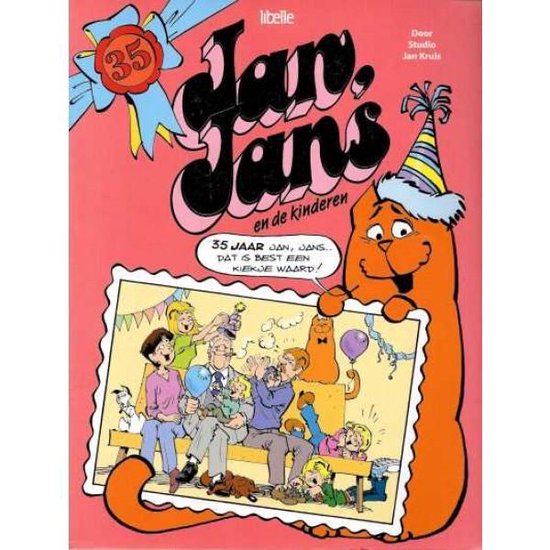 Kaft van Jan, Jans en de kinderen 35 jaar