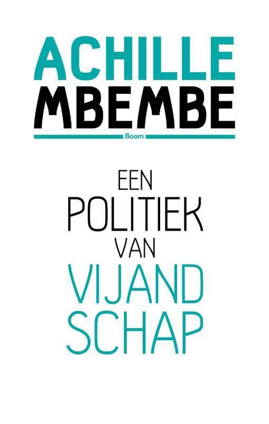 Kaft van Een politiek van vijandschap