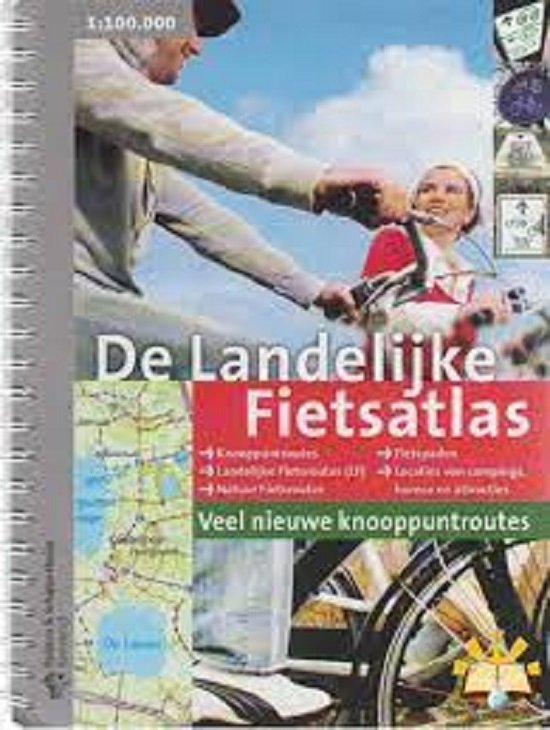 Kaft van De Landelijke Fietsatlas Nederland