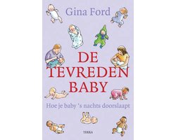 Kaft van De tevreden baby