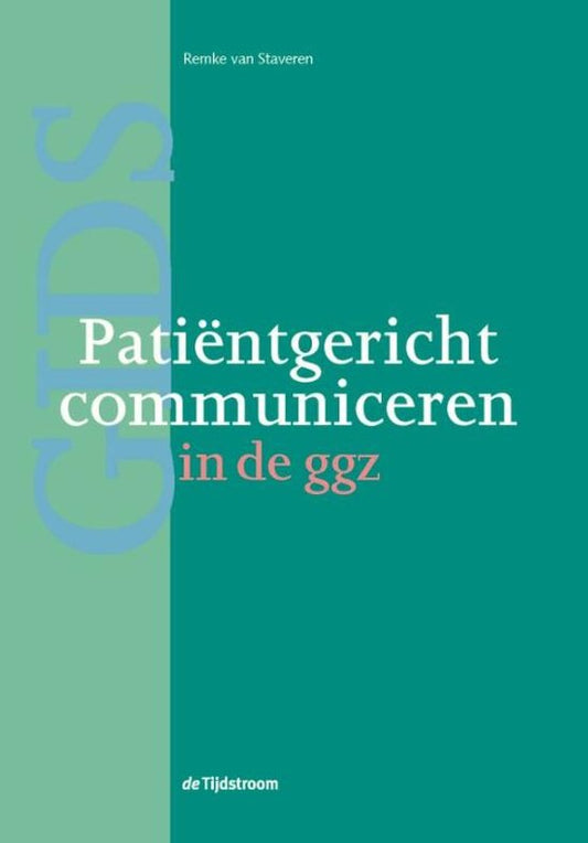 Kaft van Patientgericht communiceren in de ggz