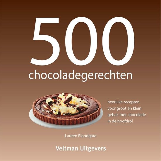 Kaft van 500 chocoladegerechten