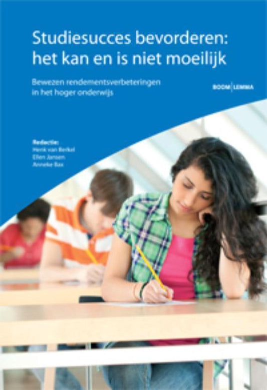 Kaft van Studiesucces bevorderen: het kan en is niet moeilijk