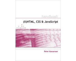 Kaft van Handboek (X)HTML, CSS en JavaScript