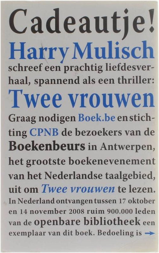 Kaft van Twee vrouwen | Harry Mulisch