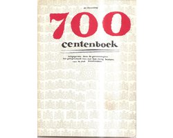 Kaft van 700 Centenboek
