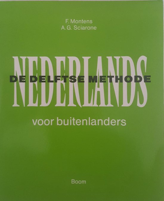 Kaft van Delftse Methode Ned Voor Buitenl  W