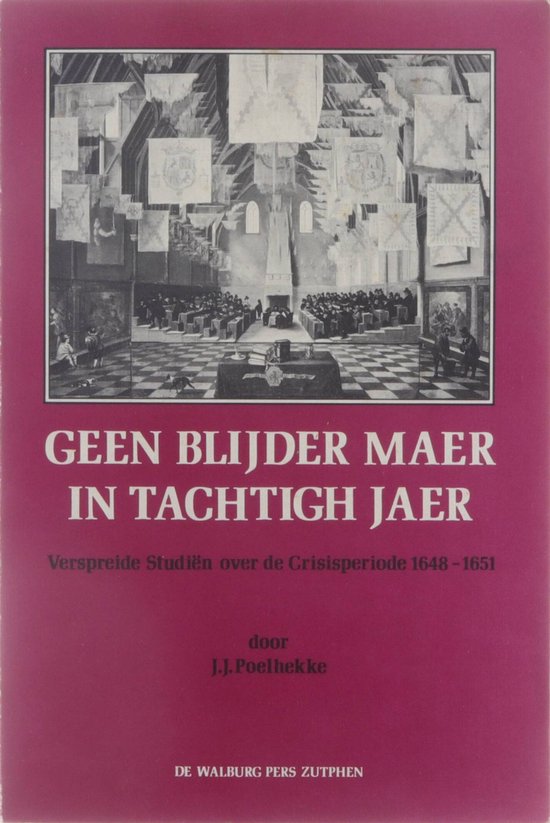 Kaft van Geen blyder maer in tachtigh jaer