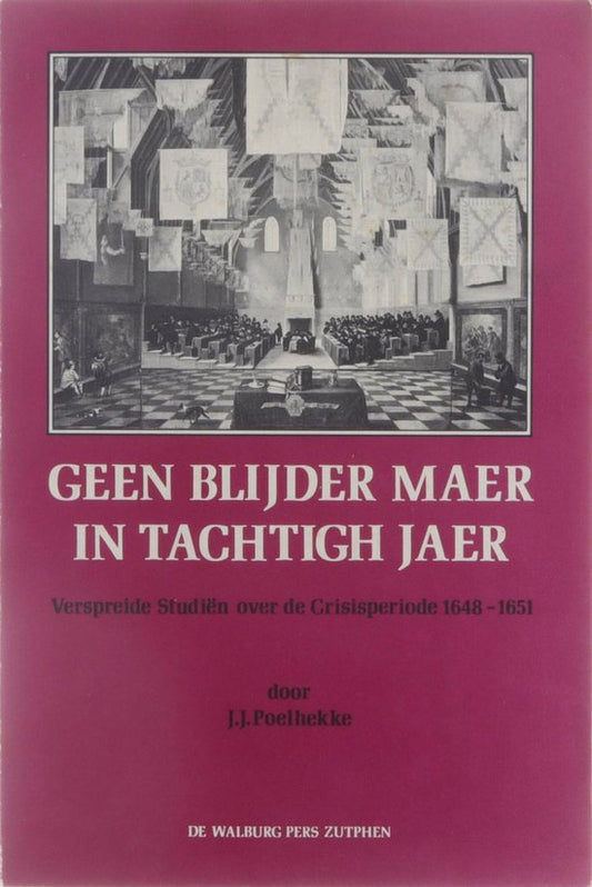 Kaft van Geen blyder maer in tachtigh jaer