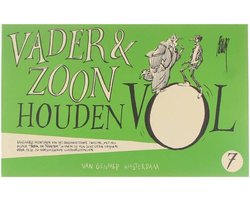 Kaft van Vader en Zoon houden vol