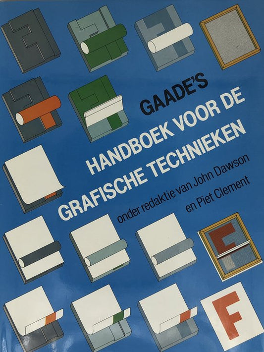 Kaft van Gaade's handboek voor de grafische technieken