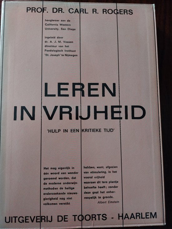 Kaft van Leren in vrijheid