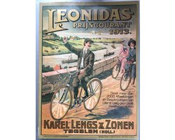 Kaft van Leonidas - Prijscourant 1913