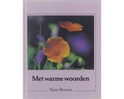 Kaft van Met warme woorden