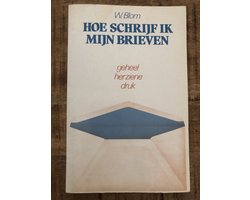 Kaft van Hoe schrijf ik mijn brieven