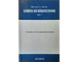 Kaft van 1 Leerboek der bedrijfseconomie