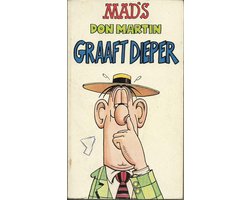 Kaft van Mad's Don Martin graaft dieper