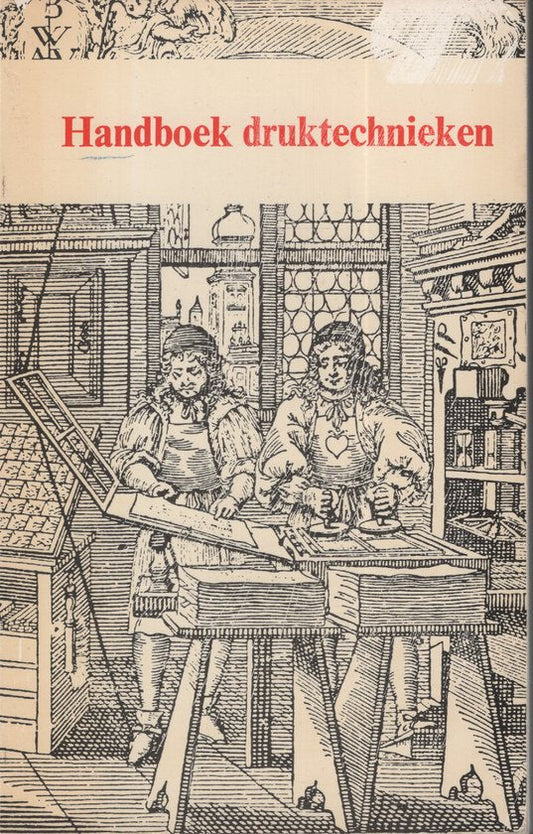 Kaft van Handboek druktechnieken