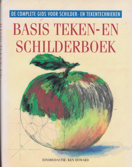 Kaft van Basis teken- en schilderboek - K. Howard