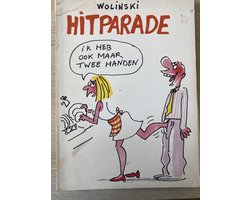 Kaft van Hitparade in heb ook maar twee handen ( Wolinski cartoons )