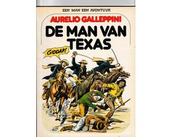 Kaft van Aurelio Galleppini - De Man van Texas
