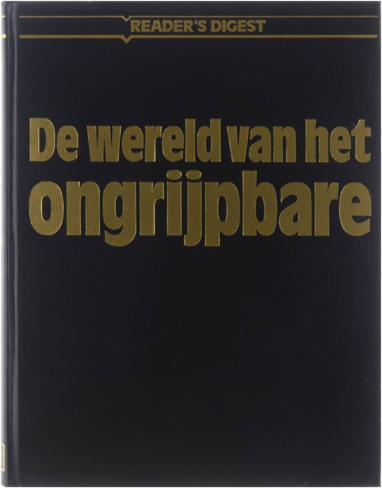 Kaft van De wereld van het ongrijpbare