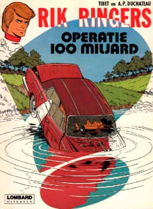 Kaft van Rik ringers 29. operatie 100 miljard