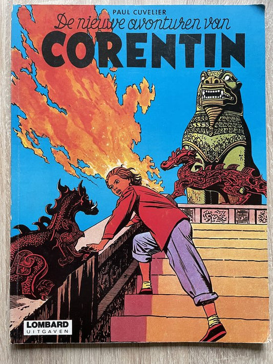 Kaft van Nieuwe avonturen van corentin