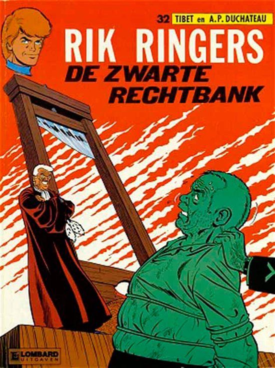 Kaft van Rik ringers 32. zwarte rechtbank