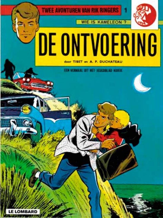 Kaft van Rik ringers 01. de ontvoering