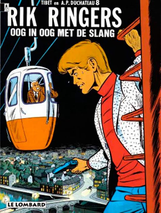 Kaft van Rik Ringers: 008 Oog in oog met de slang