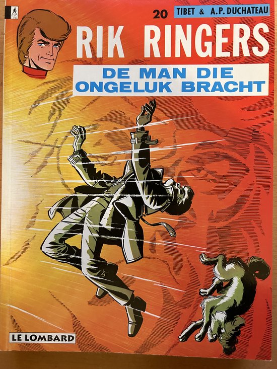Kaft van De man die ongeluk bracht