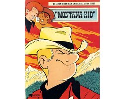 Kaft van De avonturen van Chick Bill door Tibet no 38: Montana kid