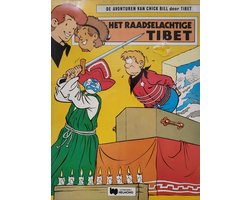 Kaft van De avonturen van Chick Bill no 24: Het raadselachtige Tibet
