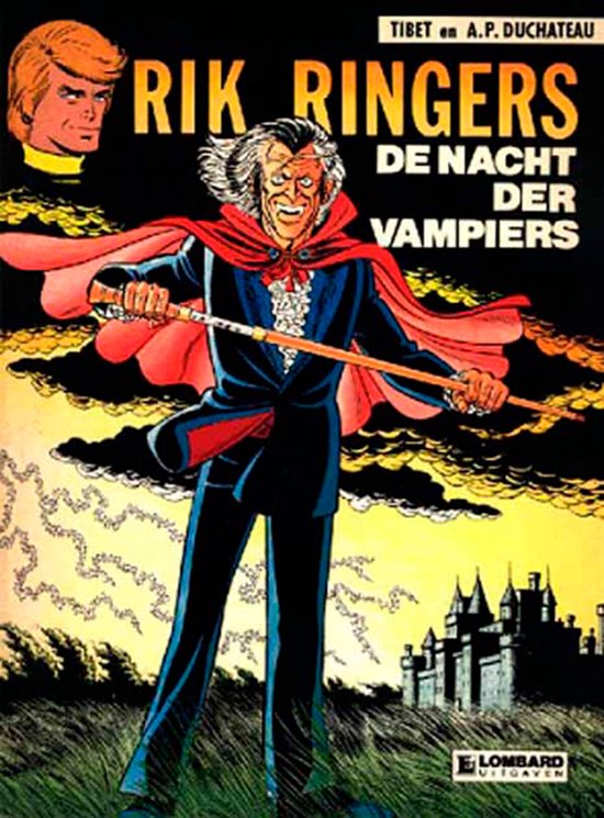 Kaft van Rik ringers 34. de nacht der vampiers