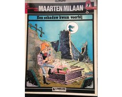 Kaft van Maarten Milaan no 7 - Een schaduw kwam voorbij