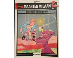 Kaft van Maarten Milaan 10 - De engel en het genie