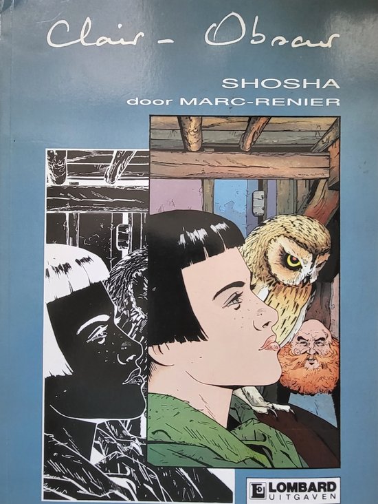 Kaft van Clair-Obscur Shosha door Marc-Renier (Lombard uitgaven)