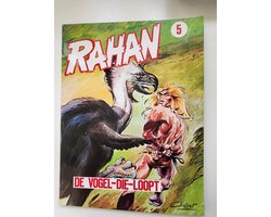 Kaft van Rahan no 5 - De vogel die loopt