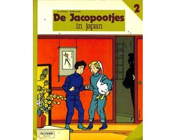 Kaft van De Jacopootjes 2: De Jacopootjes in Japan
