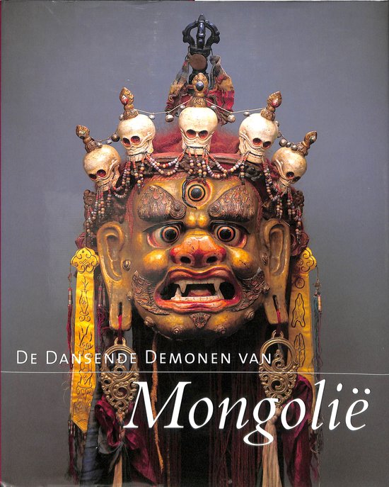 Kaft van De dansende demonen van Mongolie