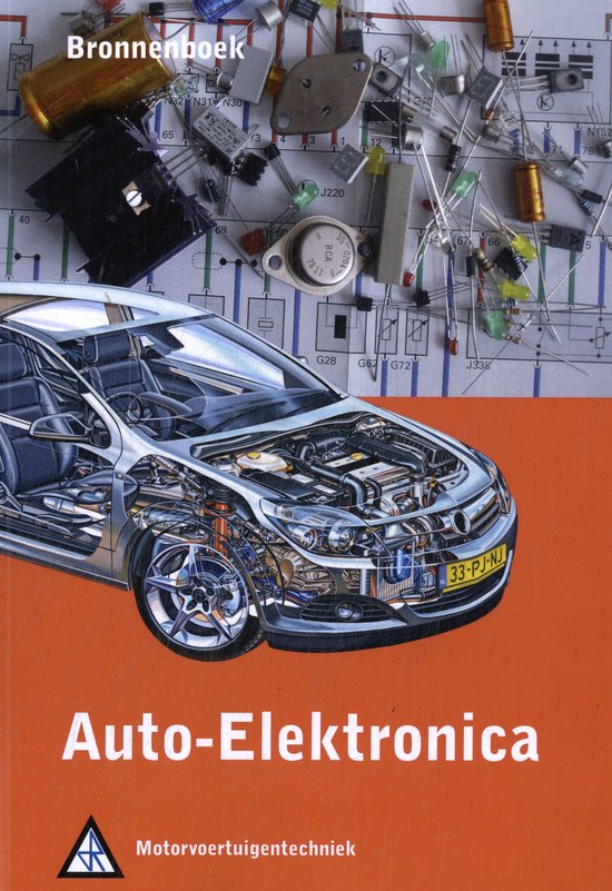 Kaft van Motorvoertuigentechniek - Auto-elektronica