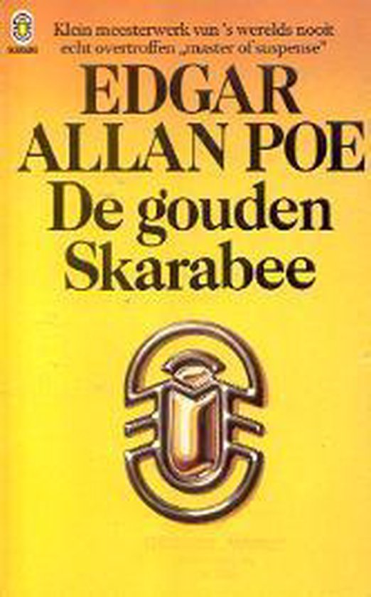 Kaft van De Gouden Skarabee