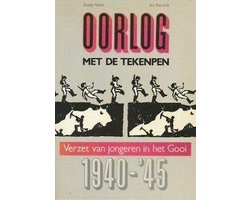 Kaft van Oorlog met de tekenpen