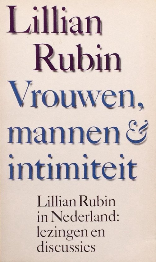 Kaft van Vrouwen mannen en intimiteit