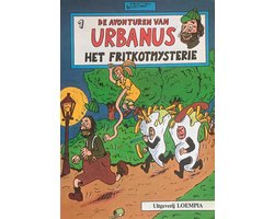 Kaft van URBANUS 001 HET FRITKOTMYSTERIE
