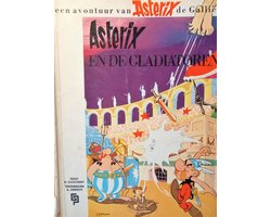 Kaft van "Asterix 9 - En de gladiatoren"