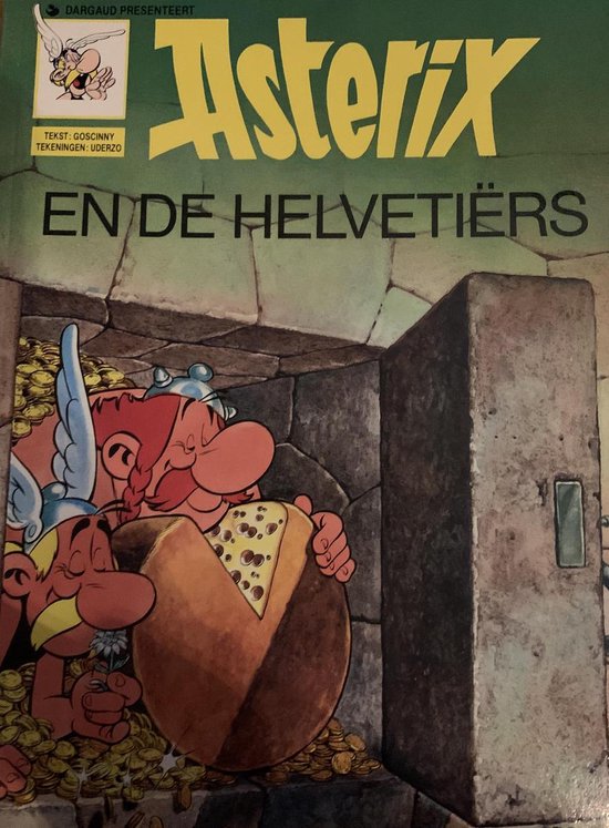 Kaft van Asterix en de Helvetiers - Uderzo