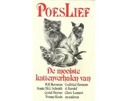 Kaft van Poeslief. de mooiste kattenverhalen